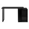Monarch Specialties Computer Desk, Home Office, Left/Right Set-up, Storage Shelves, 55in.L, Work, Laptop, Black Laminate I 7601 - alternate 2